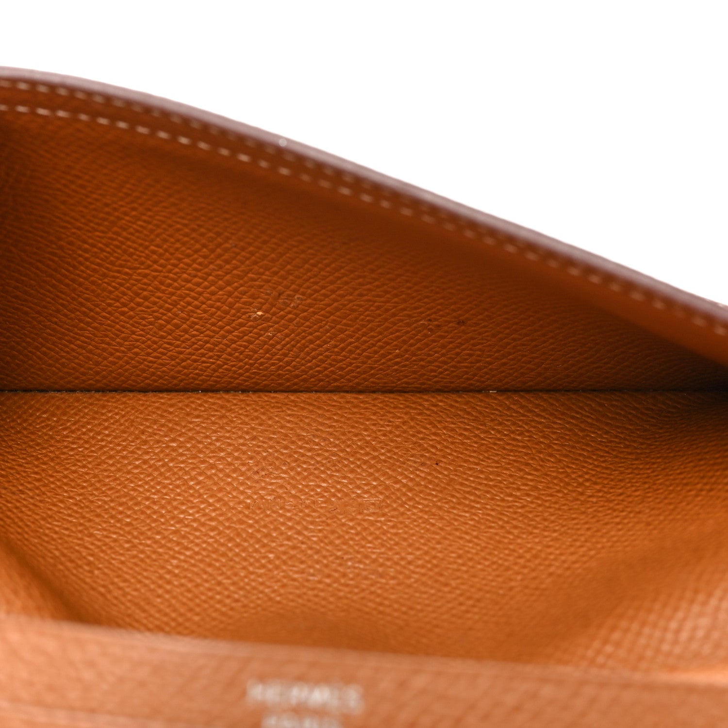 Hermes Epsom Bearn Gusset Wallet Gold 5 of 11