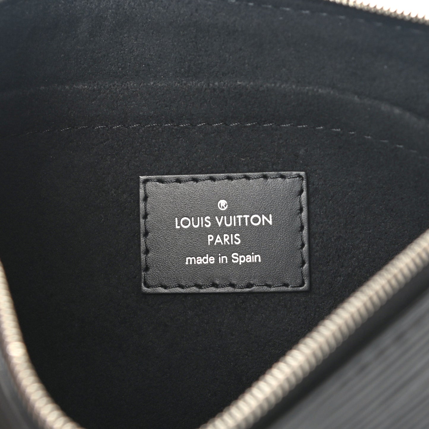 Epi Neverfull Pochette MM GM Black