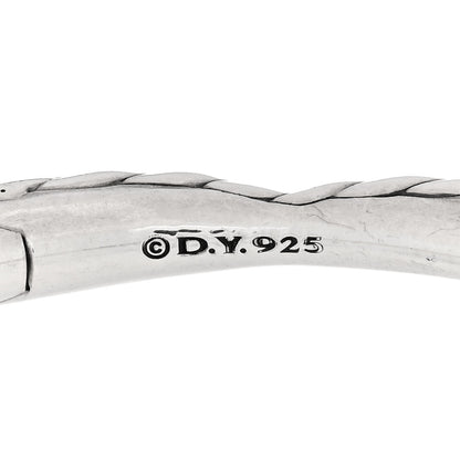 David Yurman Sterling Silver Diamond Tides Bracelet 4 of 4