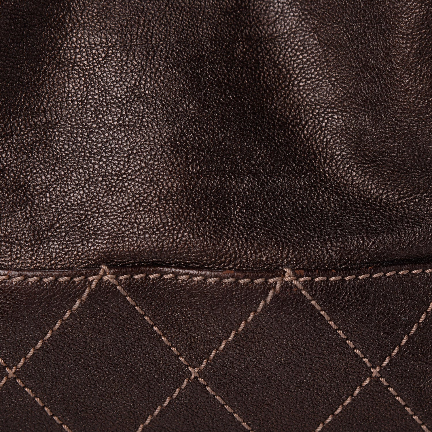 Chanel Metallic Calfskin Baby Coco Cabas Bronze 9 of 11