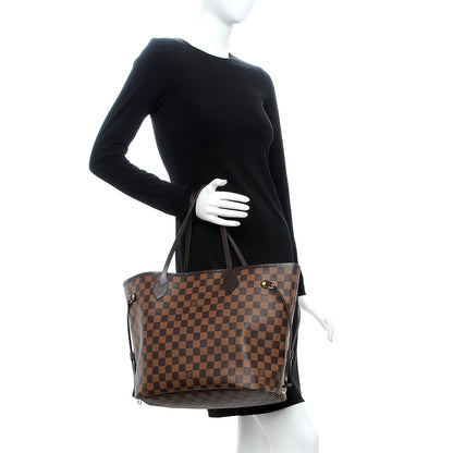 Louis Vuitton Damier Ebene Neo Neverfull MM 2 of 9