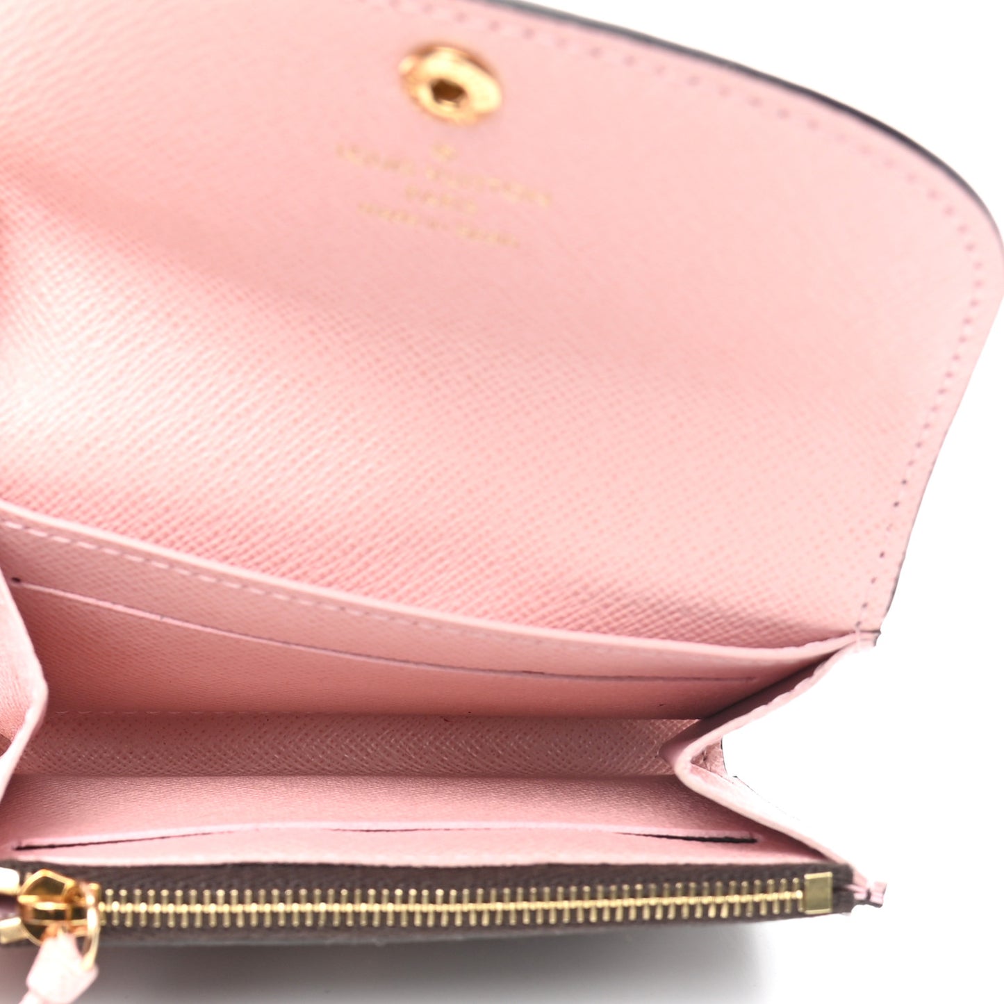 Monogram Rosalie Coin Purse Rose Ballerine