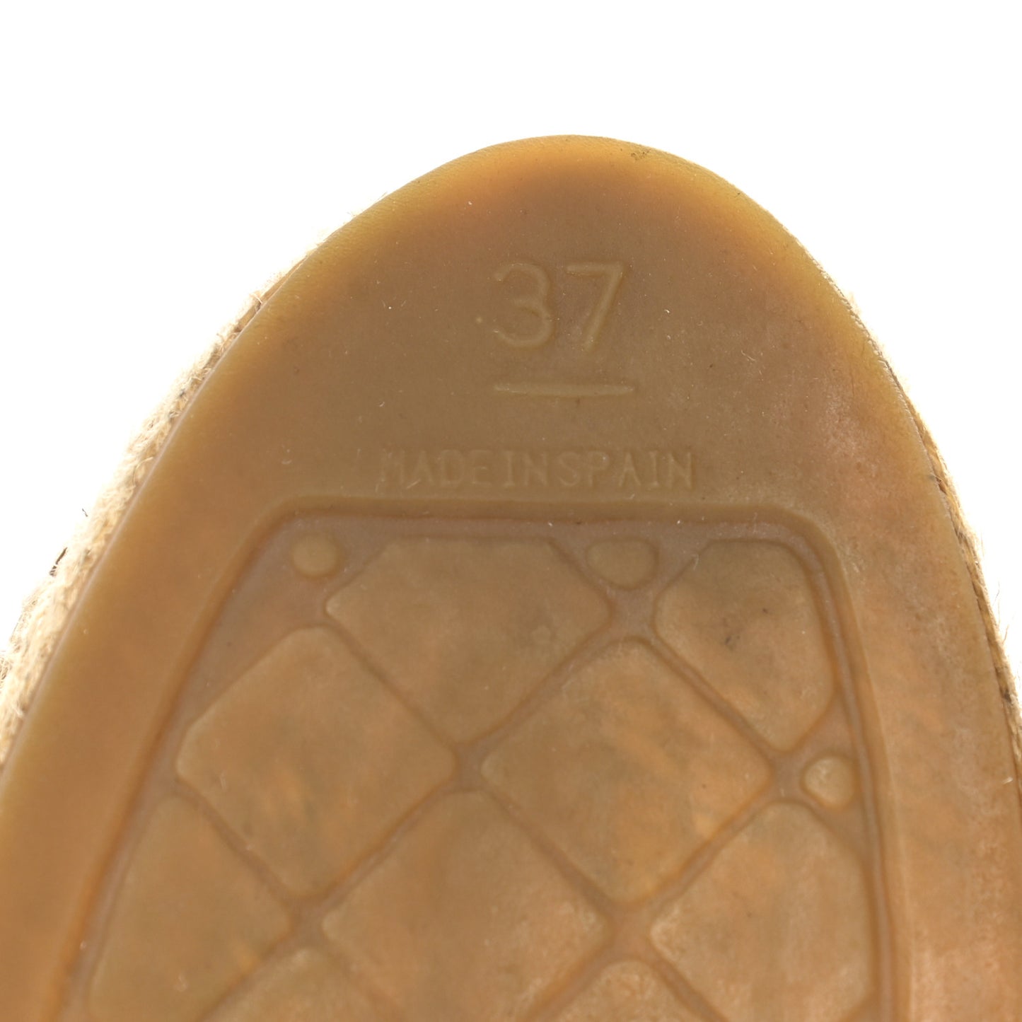 Lambskin CC Espadrilles 37 Black