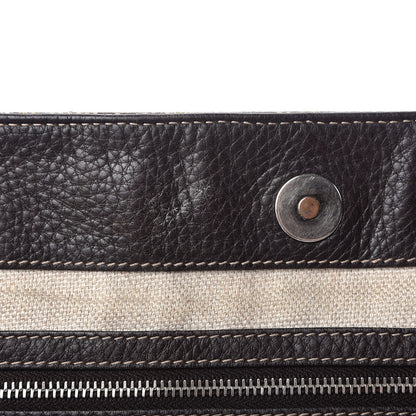 Gucci Monogram Medium Icon Bit Tote Dark Brown 10 of 14