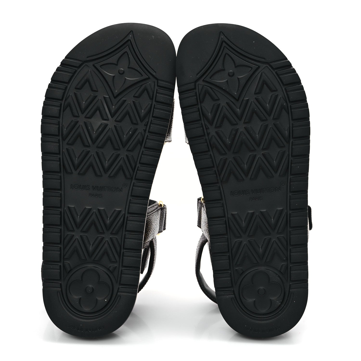 Louis Vuitton Monogram LV Sunset Comfort Flat Sandals 38 Cacao Brown 6 of 9
