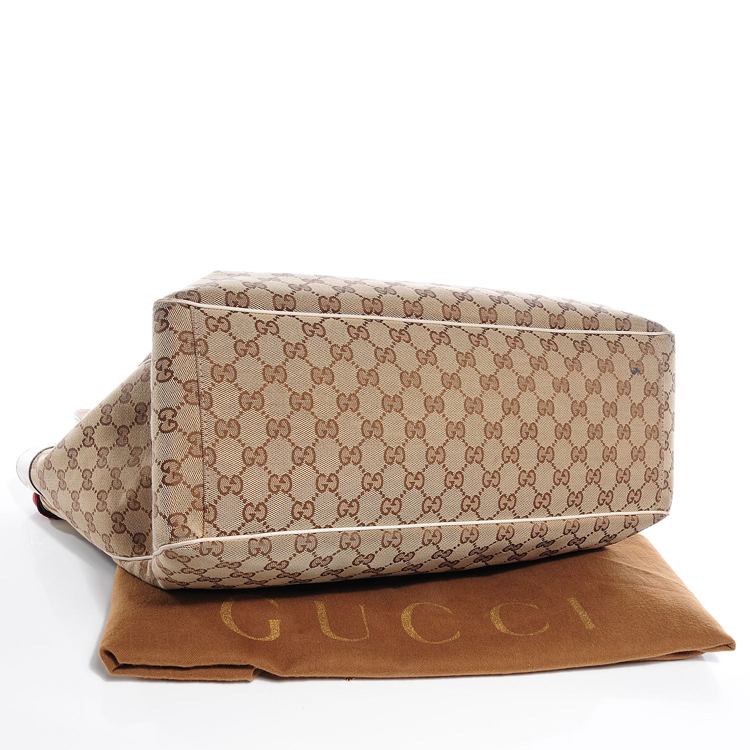 Gucci Monogram Large Positano Tote Off White 4 of 7