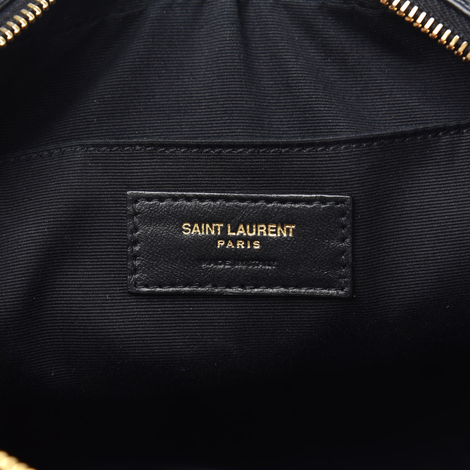Saint Laurent Calfskin Matelasse Monogram Lou Camera Bag Black 6 of 10