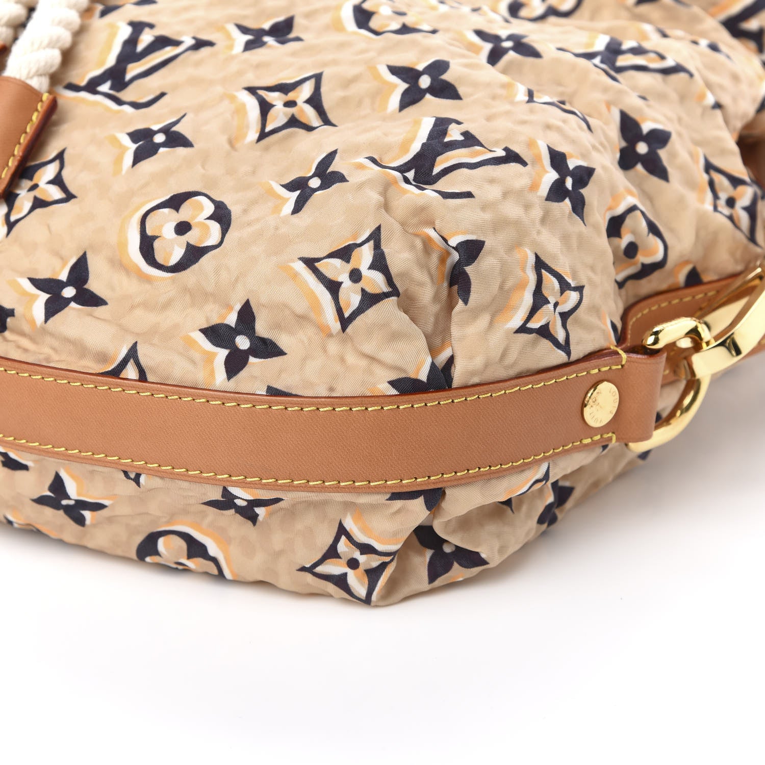 Louis Vuitton Canvas Monogram Cruise Bulles MM Natural 9 of 12