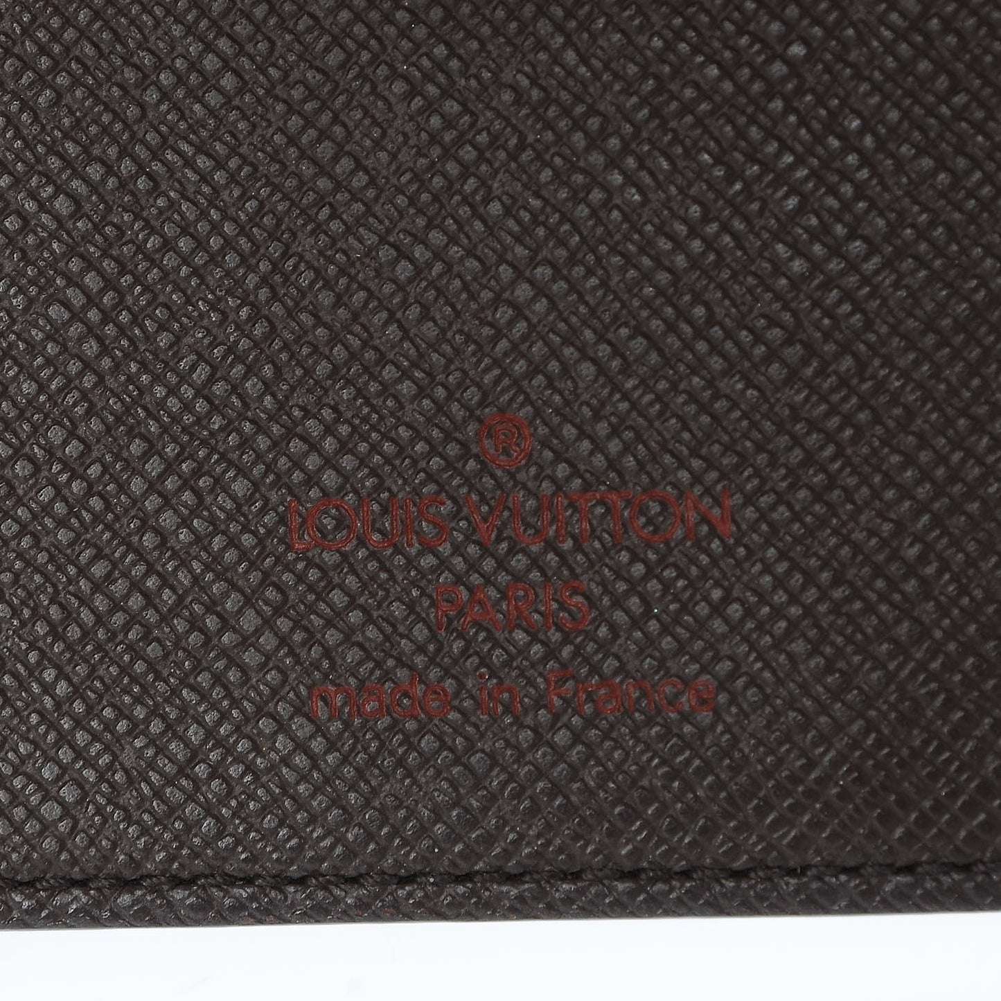 Damier Ebene Medium Ring Agenda Cover