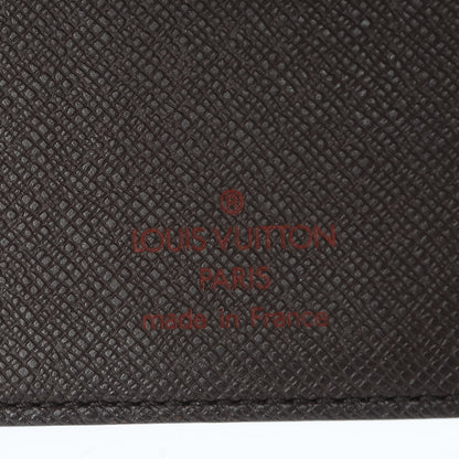 Louis Vuitton Damier Ebene Medium Ring Agenda Cover 6 of 7