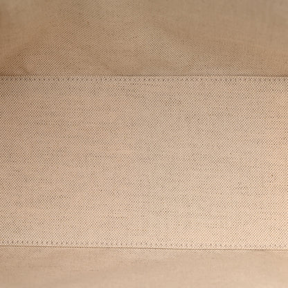 Gucci GG Supreme Monogram Textured Calfskin Web Medium Ophidia Shopping Tote Beige Blue 5 of 10