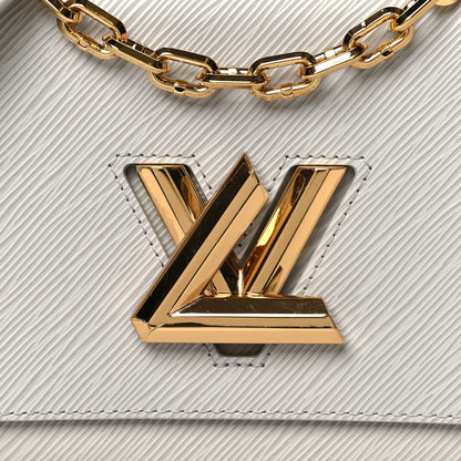 Louis Vuitton Epi Twist Shoulder Bag MM Gris 8 of 10