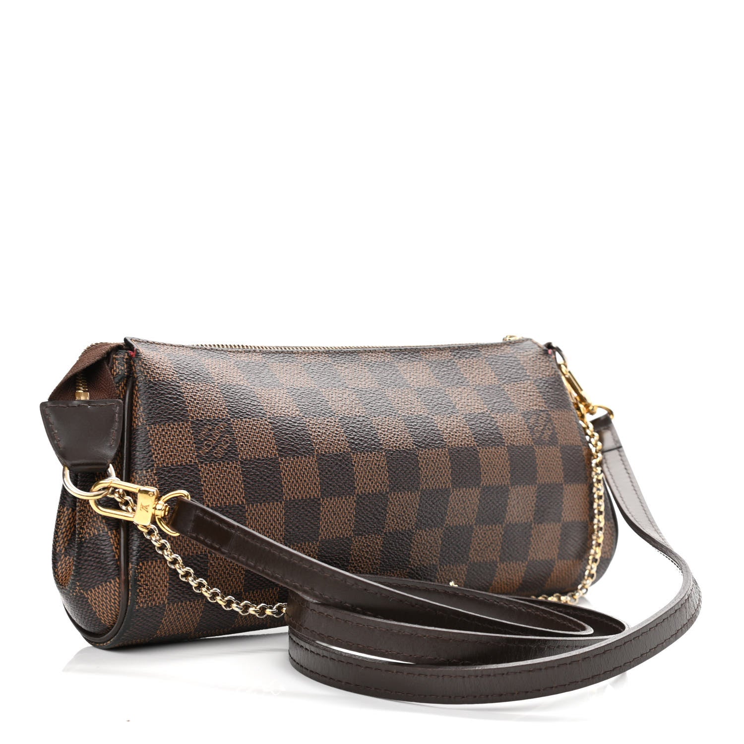 Louis Vuitton Damier Ebene Eva Clutch 3 of 15