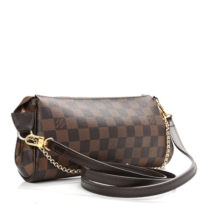 Louis Vuitton Damier Ebene Eva Clutch 3 of 15