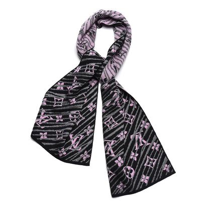 Louis Vuitton Wool Polyester Epi Storm Scarf Pink 1 of 4
