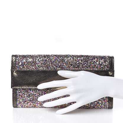 Jimmy Choo Glitter Reese Clutch Wallet Multicolor 3 of 14