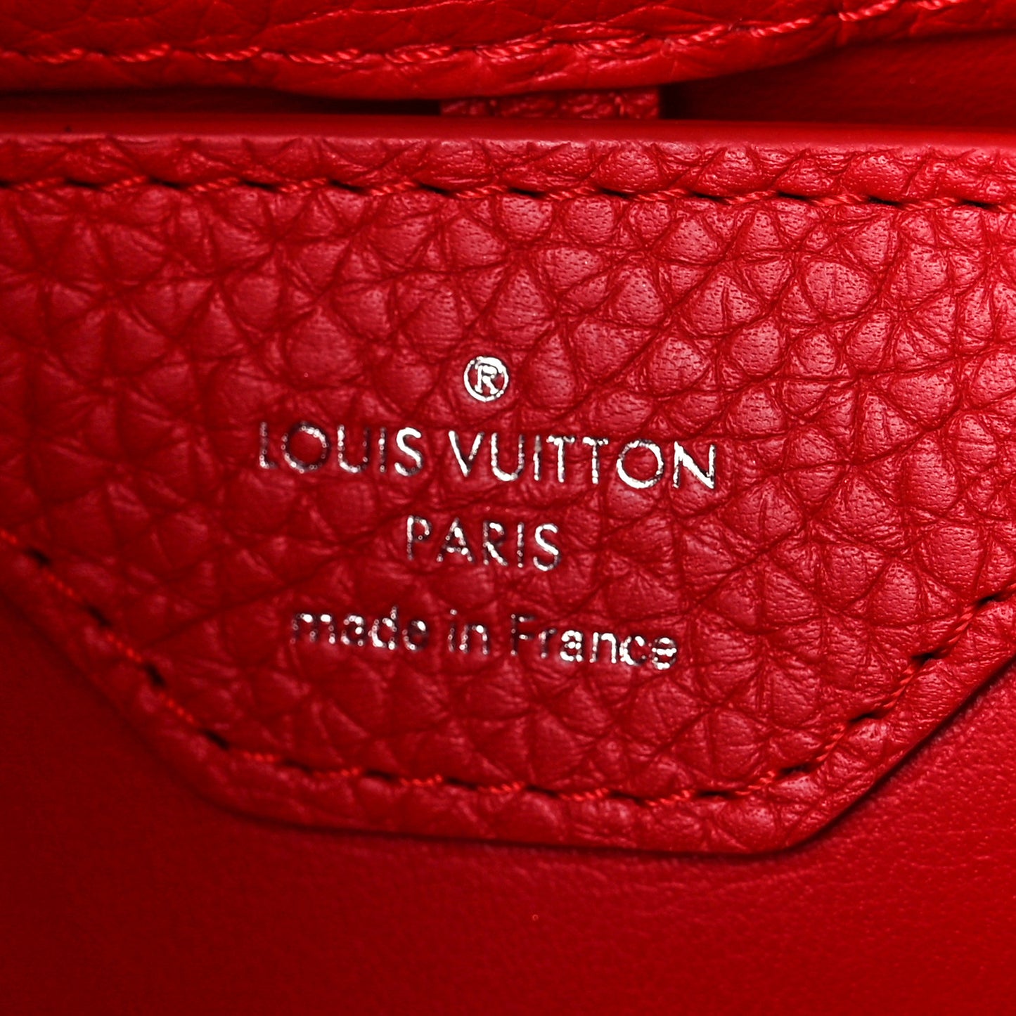 Taurillon Capucines BB Rubis