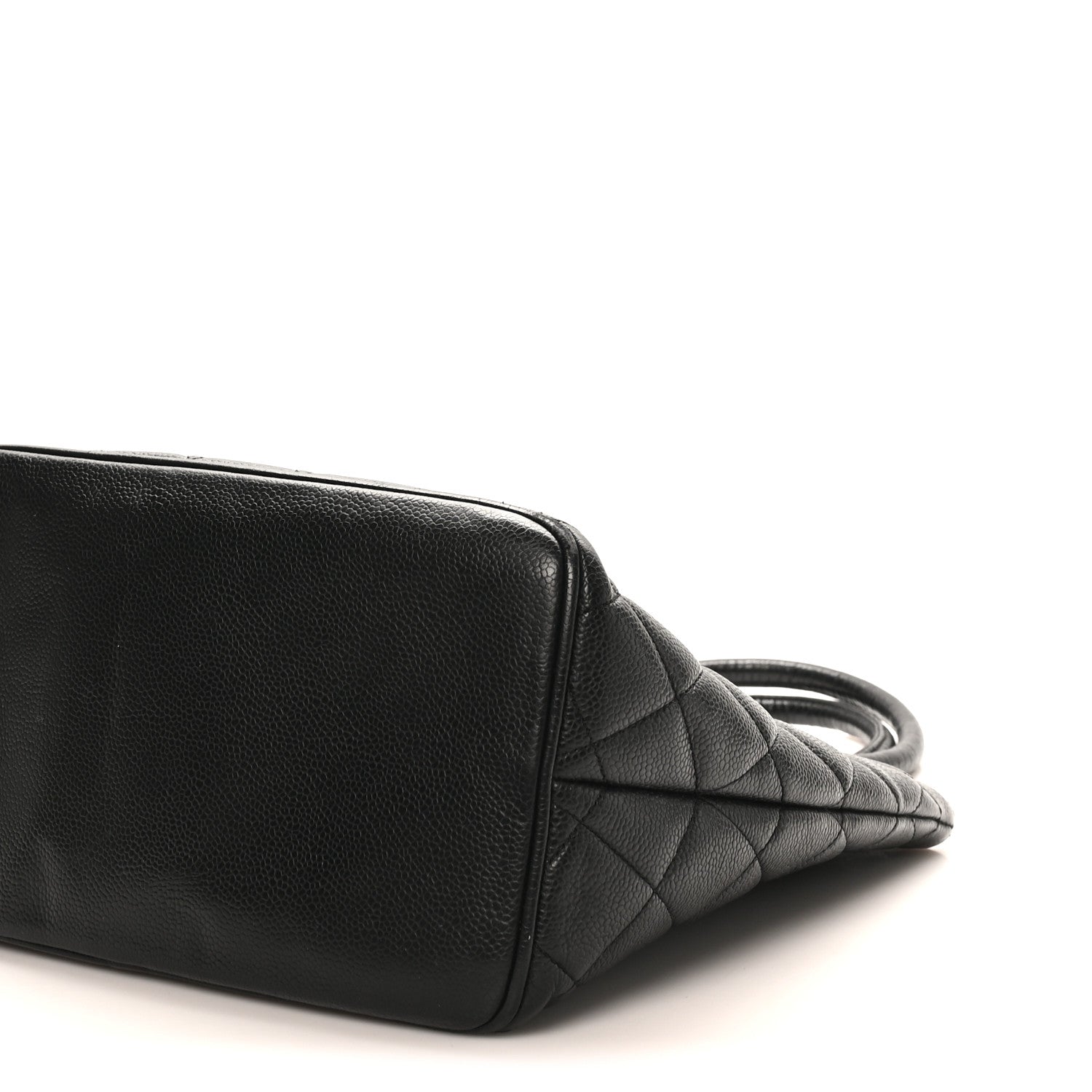 Chanel Caviar Quilted Medallion Tote Black 10 of 11