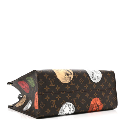 Louis Vuitton X FORNASETTI Monogram Cameo Onthego MM 4 of 9