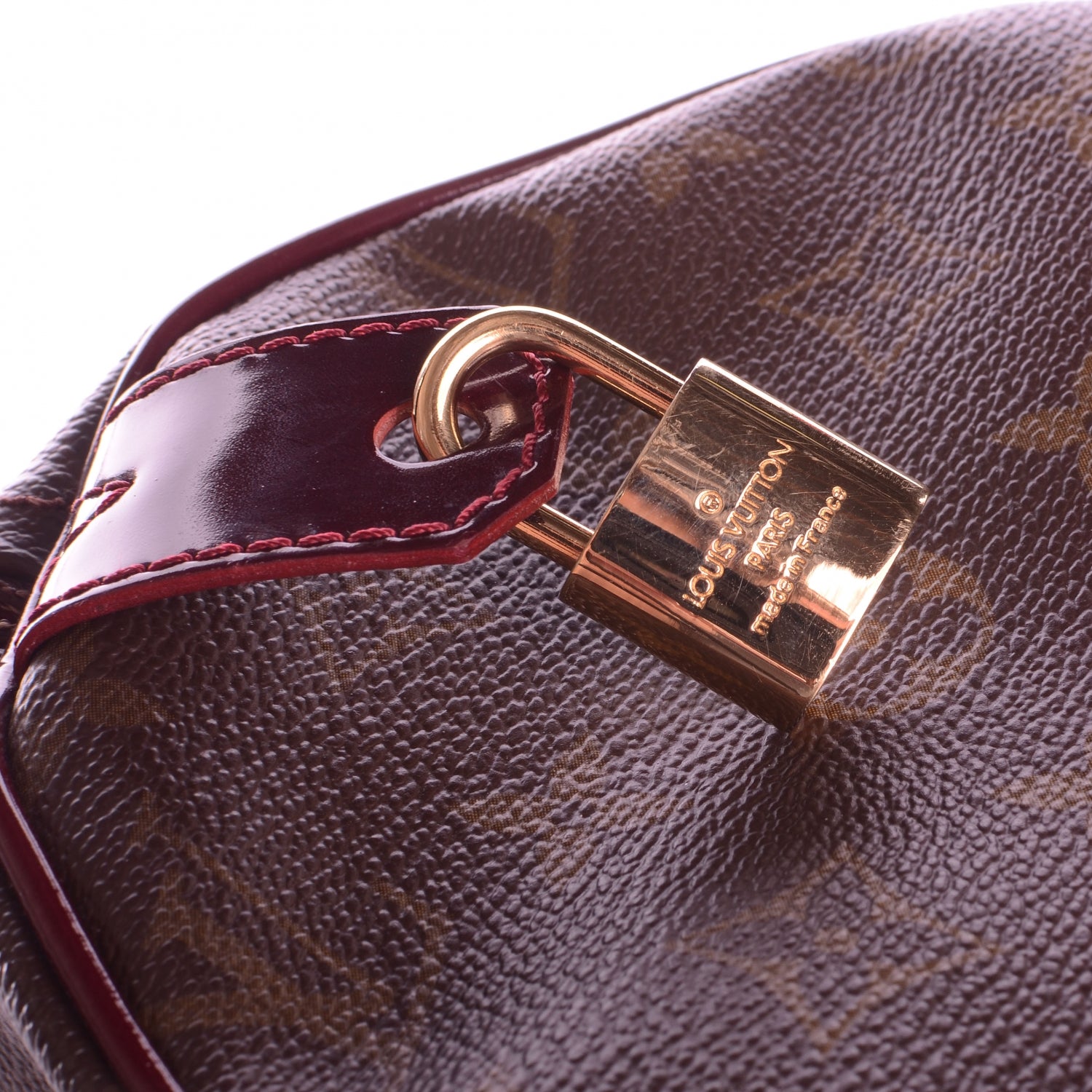 Louis Vuitton Monogram Mirage Speedy 30 Bordeaux 8 of 8