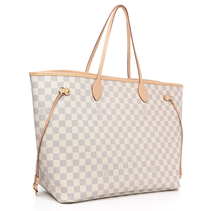 Louis Vuitton Damier Azur Neo Neverfull GM Rose Ballerine 3 of 9