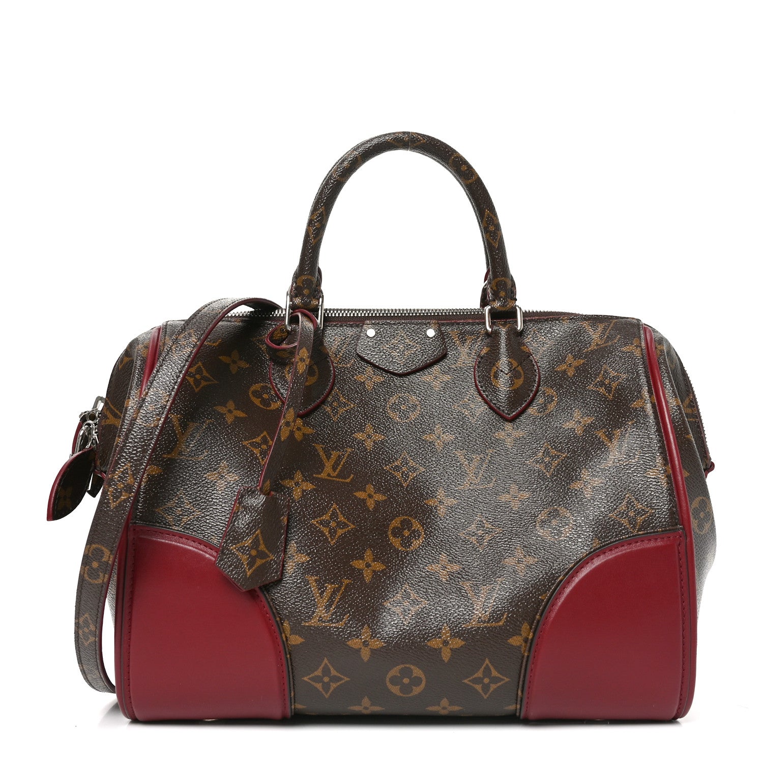 Louis Vuitton Monogram Shine Doc PM Bordeaux 1 of 9