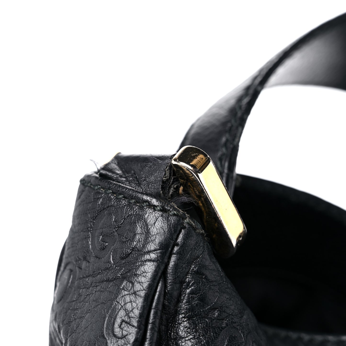 Guccissima Large New Ladies Web Hobo Black