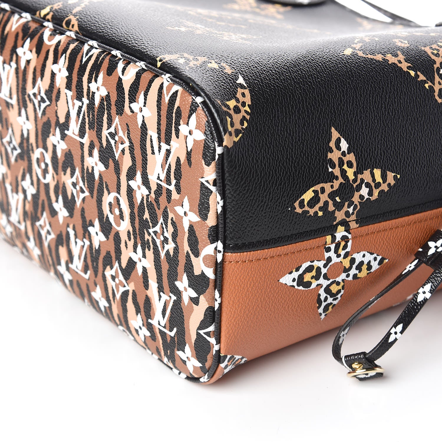 Louis Vuitton Monogram Giant Jungle Neverfull MM Black 8 of 12