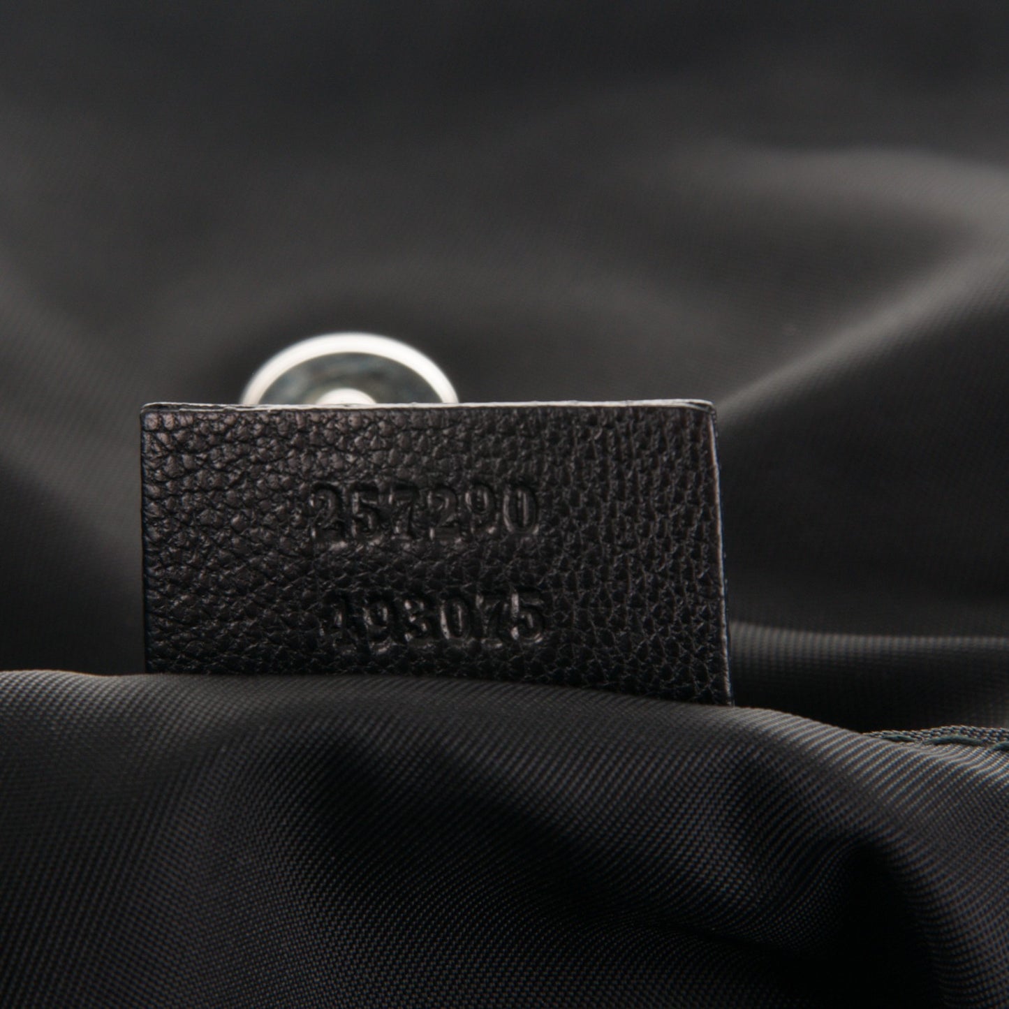 Guccissima Full Moon Tote Black
