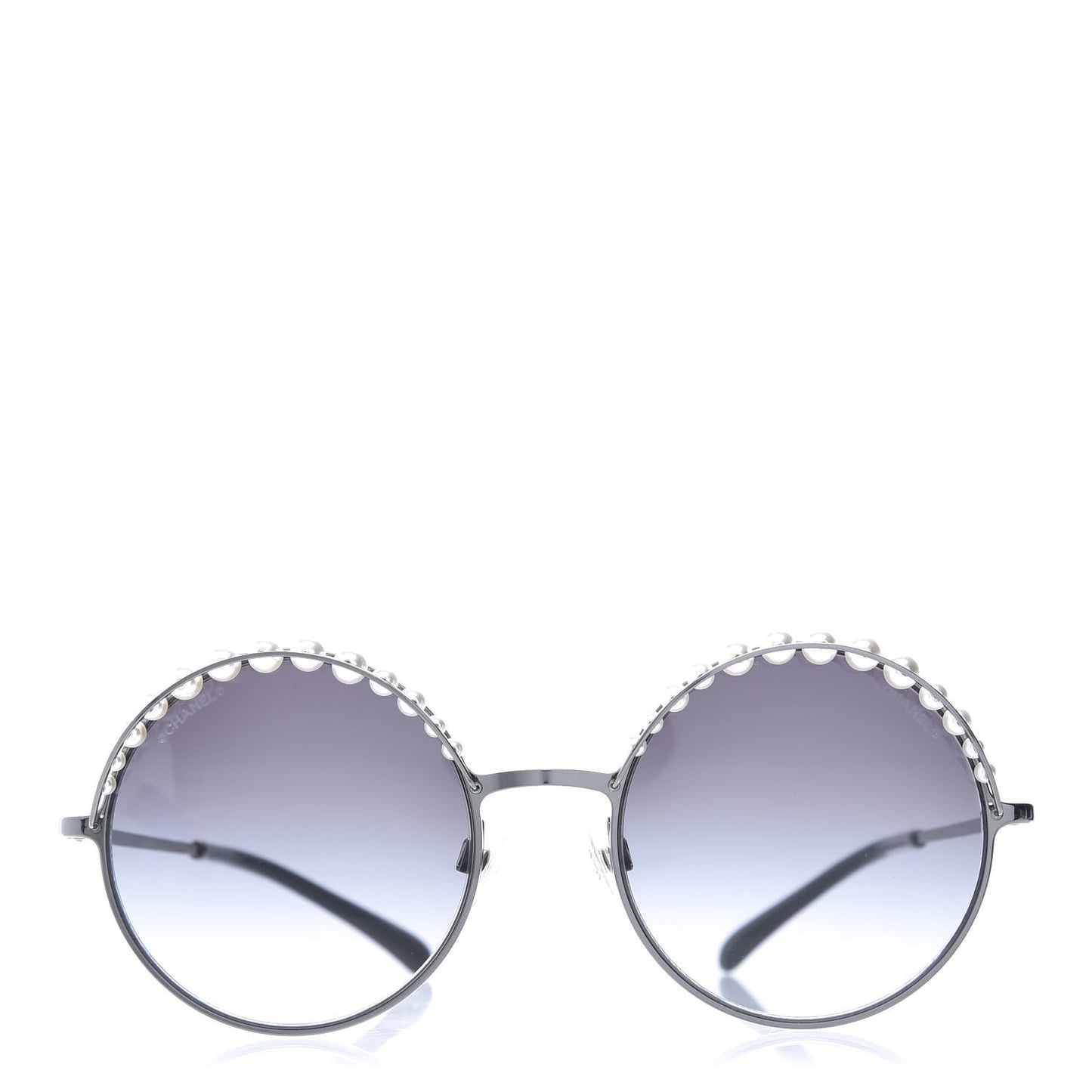 Pearl Round Sunglasses 4234-H Black