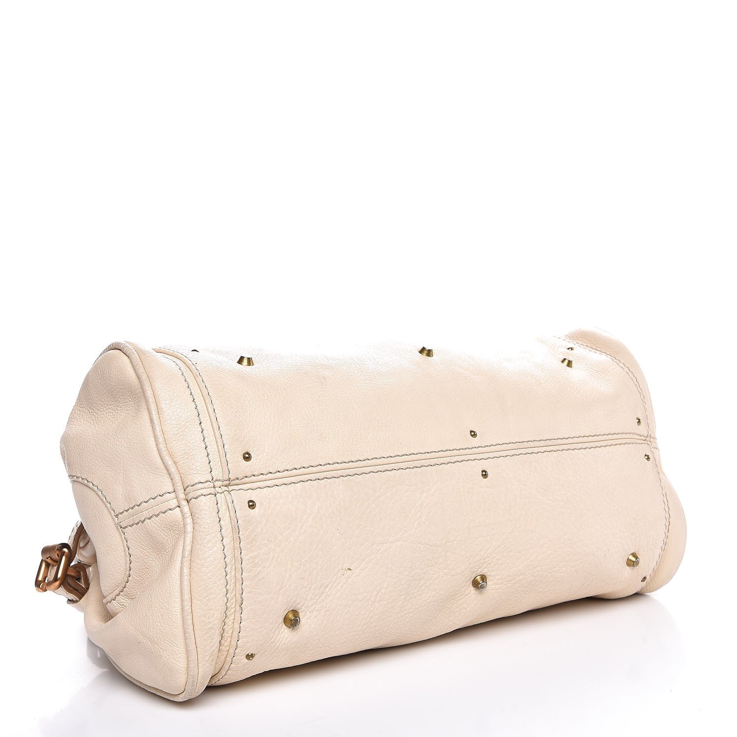 Chloe Calfskin Medium Paddington Satchel Beige 4 of 14