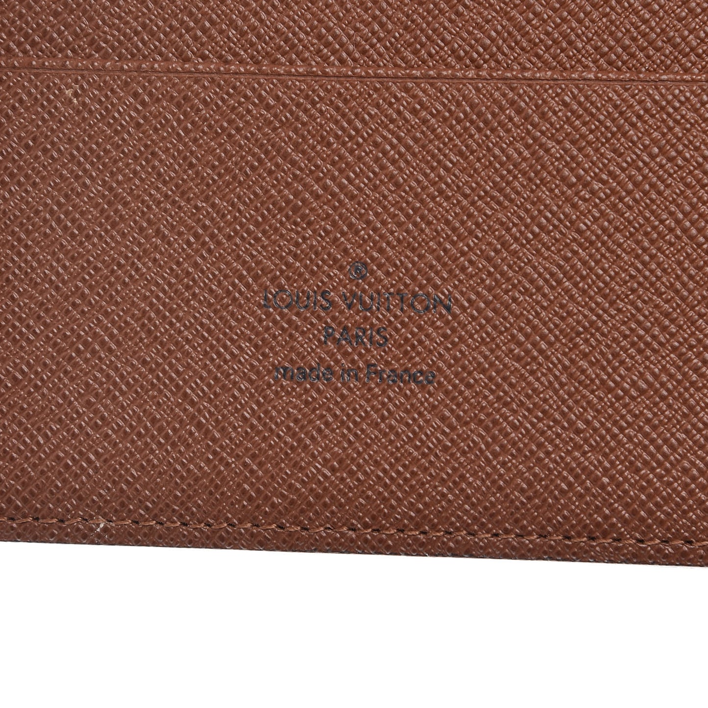 Monogram Large Ring Agenda Cover