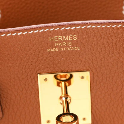 Hermes Togo Birkin 30 Gold 5 of 9