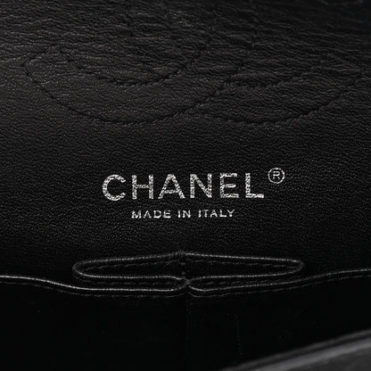 Chanel Iridescent Calfskin Quilted 2.55 Reissue 224 Flap Black 6 of 18