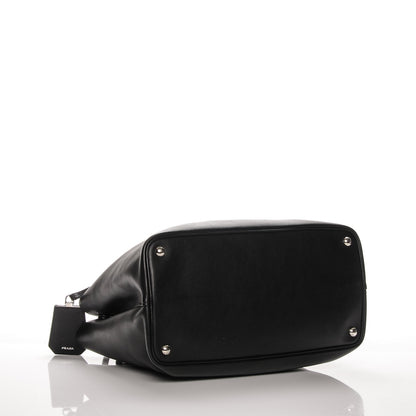 Prada City Calf Medium Double Bag Nero Black 4 of 6