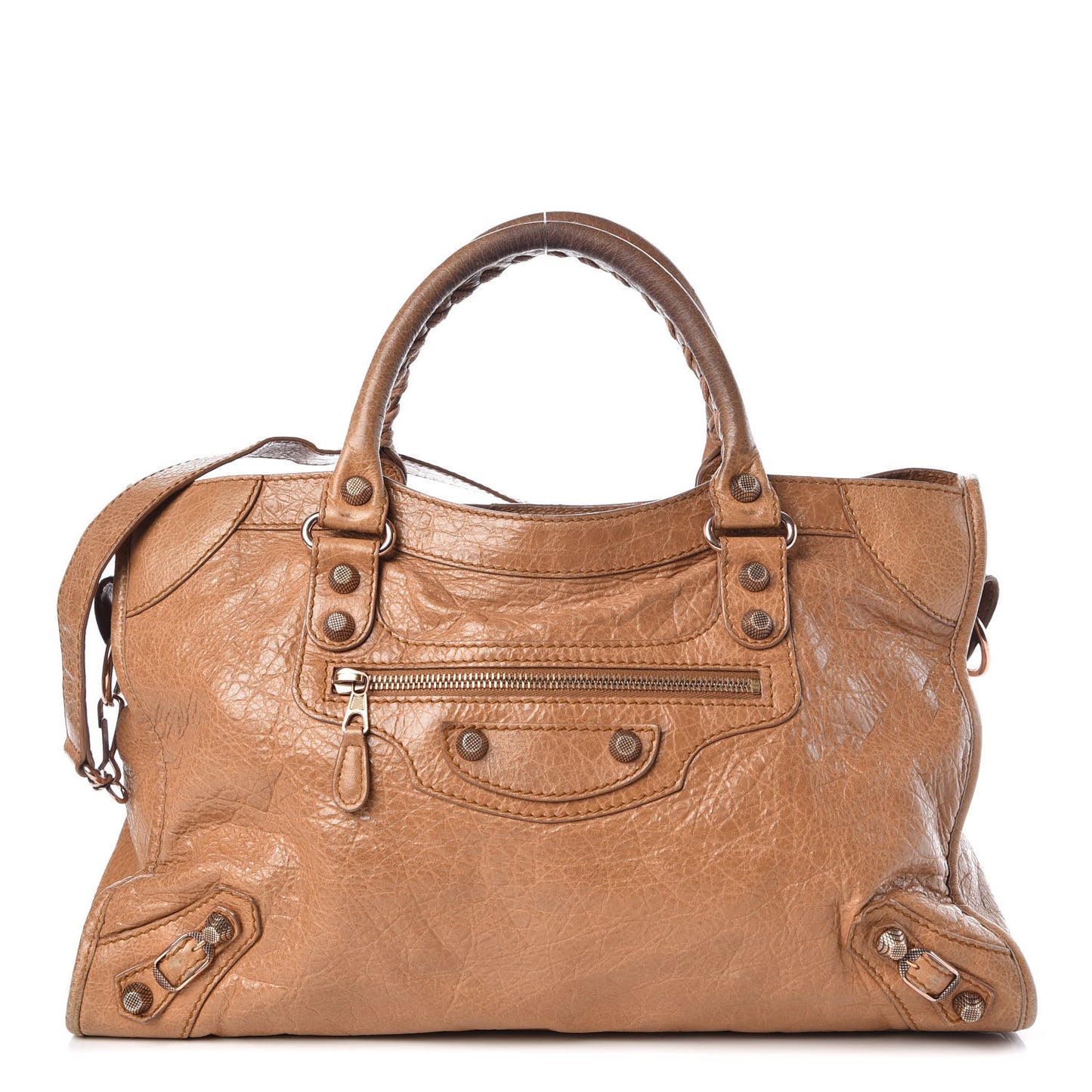 Agneau Giant 12 Rose Gold Hardware City Cumin