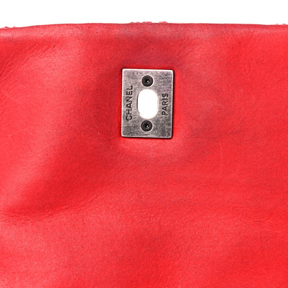 Chanel Iridescent Calfskin Diamond Stitch Small Flap Red 13 of 20
