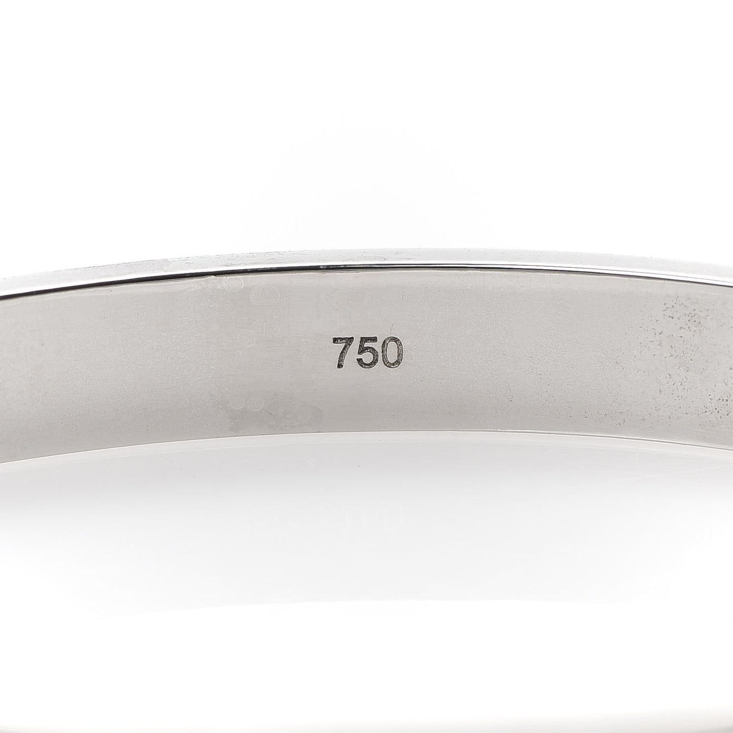 18K White Gold LOVE Bracelet 16