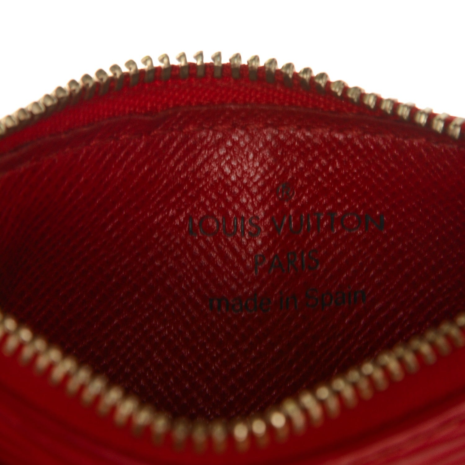 Louis Vuitton Epi Key Pouch Castillan Red 6 of 6