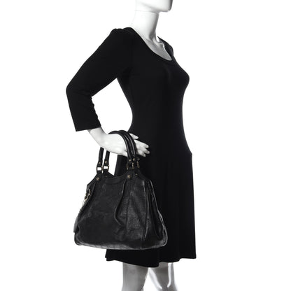 Gucci Guccissima Medium Sukey Tote Black 2 of 9