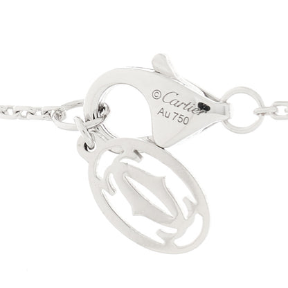 Cartier 18K White Gold Diamond XS D'Amour Pendant Necklace 4 of 5