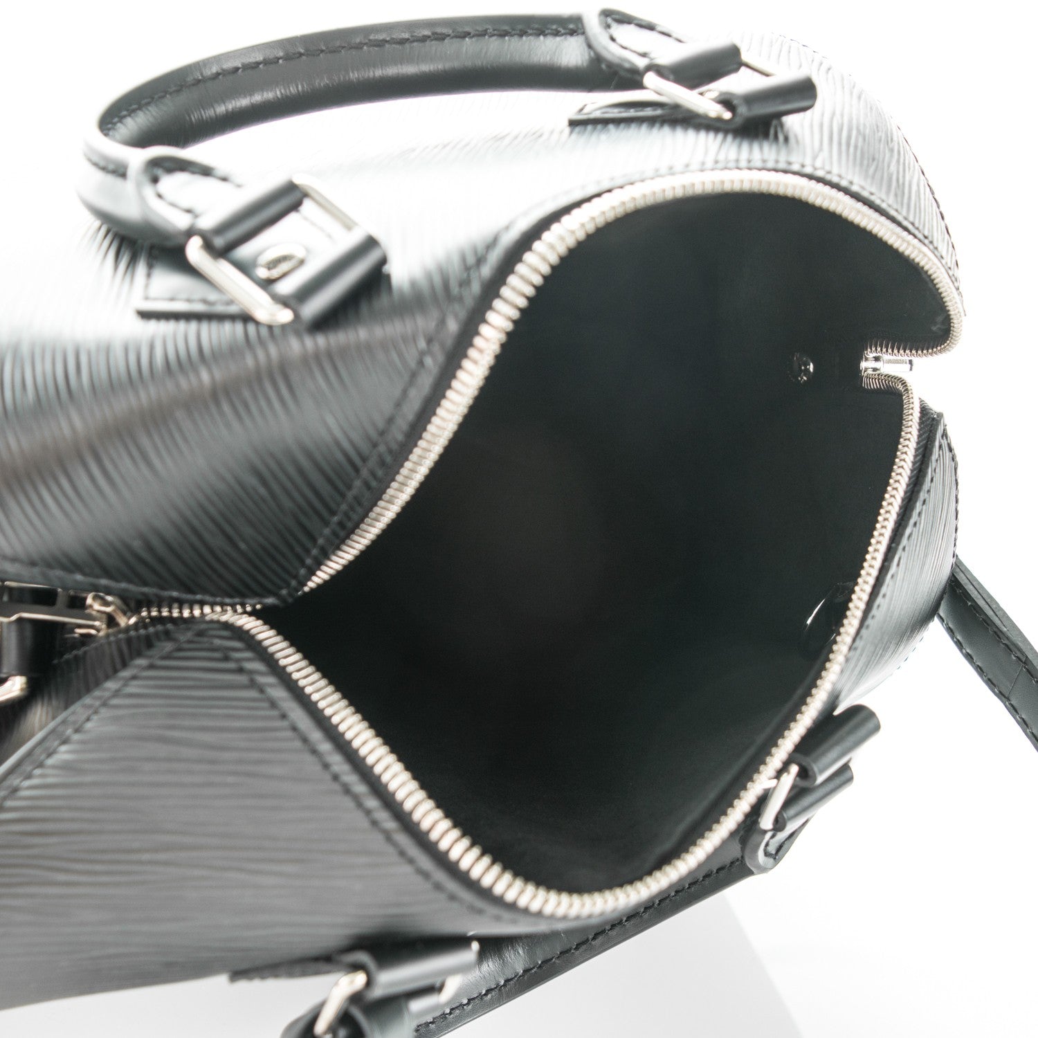 Louis Vuitton Epi Speedy Bandouliere 25 Black 5 of 7