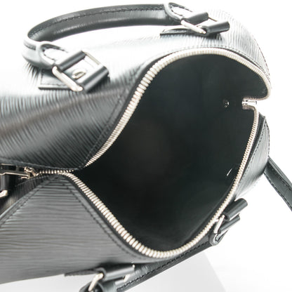 Louis Vuitton Epi Speedy Bandouliere 25 Black 5 of 7