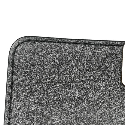 Chanel Calfskin Resin Quilted Mini Flap Black 12 of 20