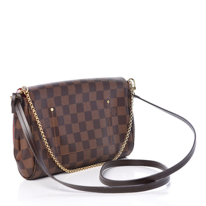 Louis Vuitton Damier Ebene Favorite MM 3 of 8
