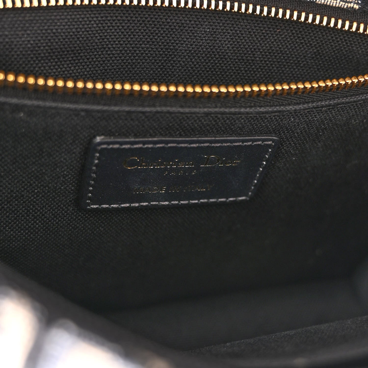 Christian Dior Oblique 30 Montaigne Flap Bag Blue 6 of 9