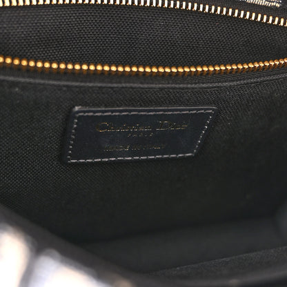 Christian Dior Oblique 30 Montaigne Flap Bag Blue 6 of 9