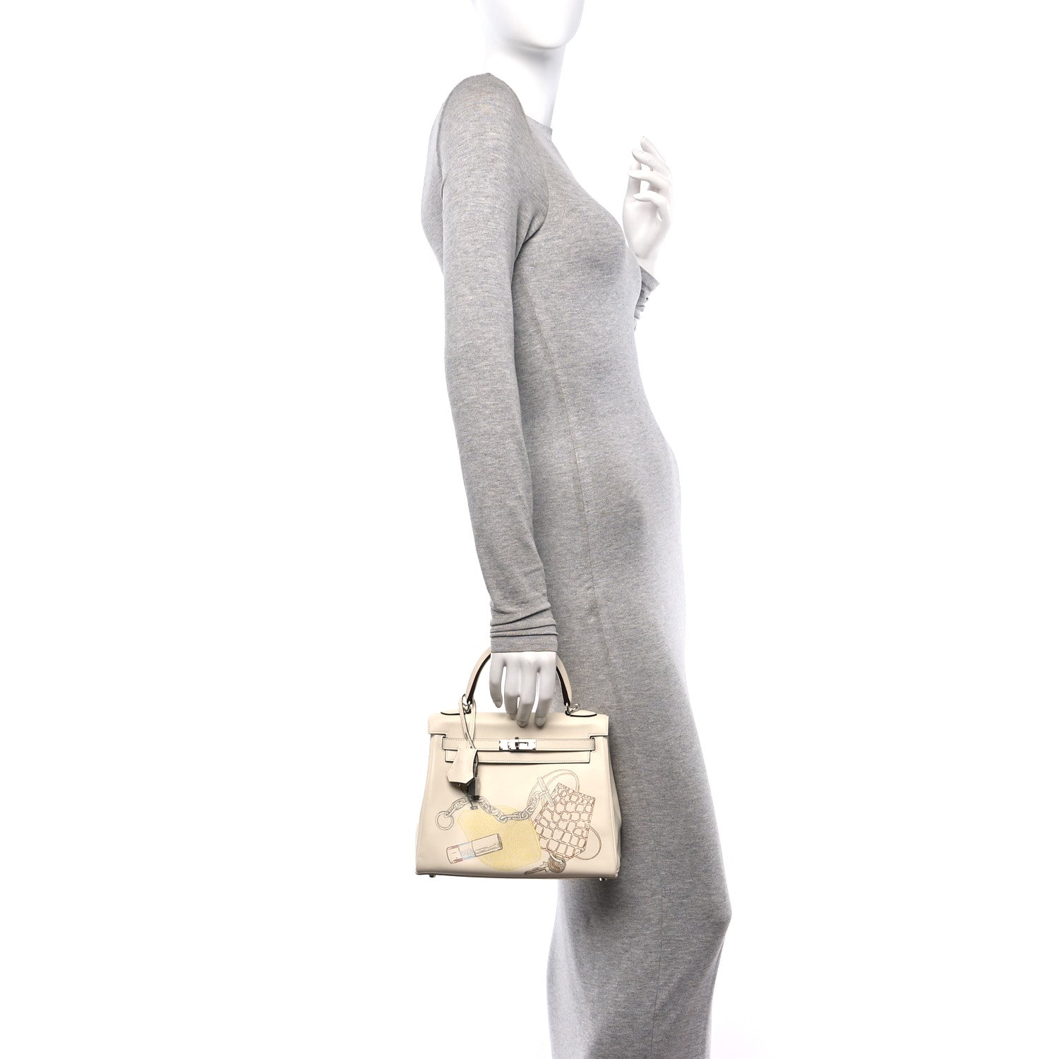 Hermes Swift In & Out Kelly Retourne 25 Nata 2 of 11