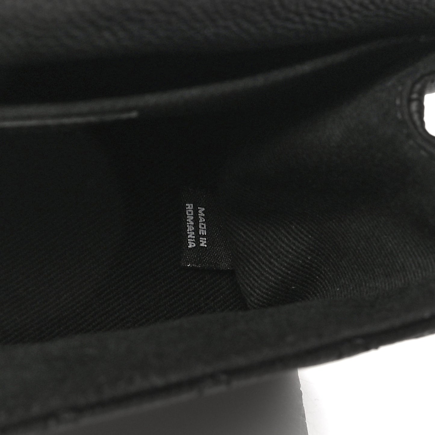 Grained Calfskin Quilted 2.55 Reissue Flap Belt Bag Clutch Black