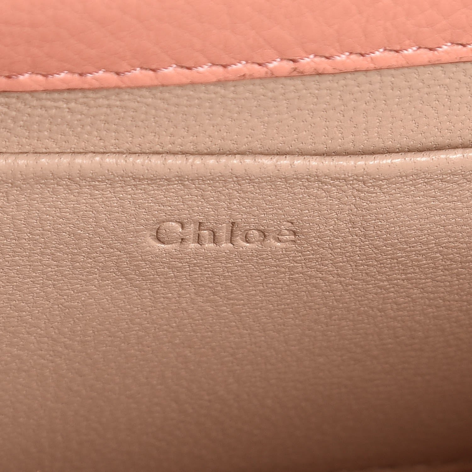 Chloe Calfskin Small Nile Bracelet Minaudiere Bag Washed Pink 6 of 7